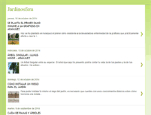 Tablet Screenshot of jardinosfera.com